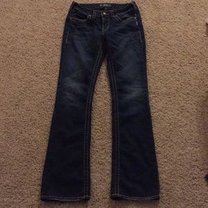 Aiko bootcut jeans by silver jeans